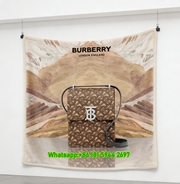 Burberry Monogram Bag Print Flannel Sofa Throw Blanket B210